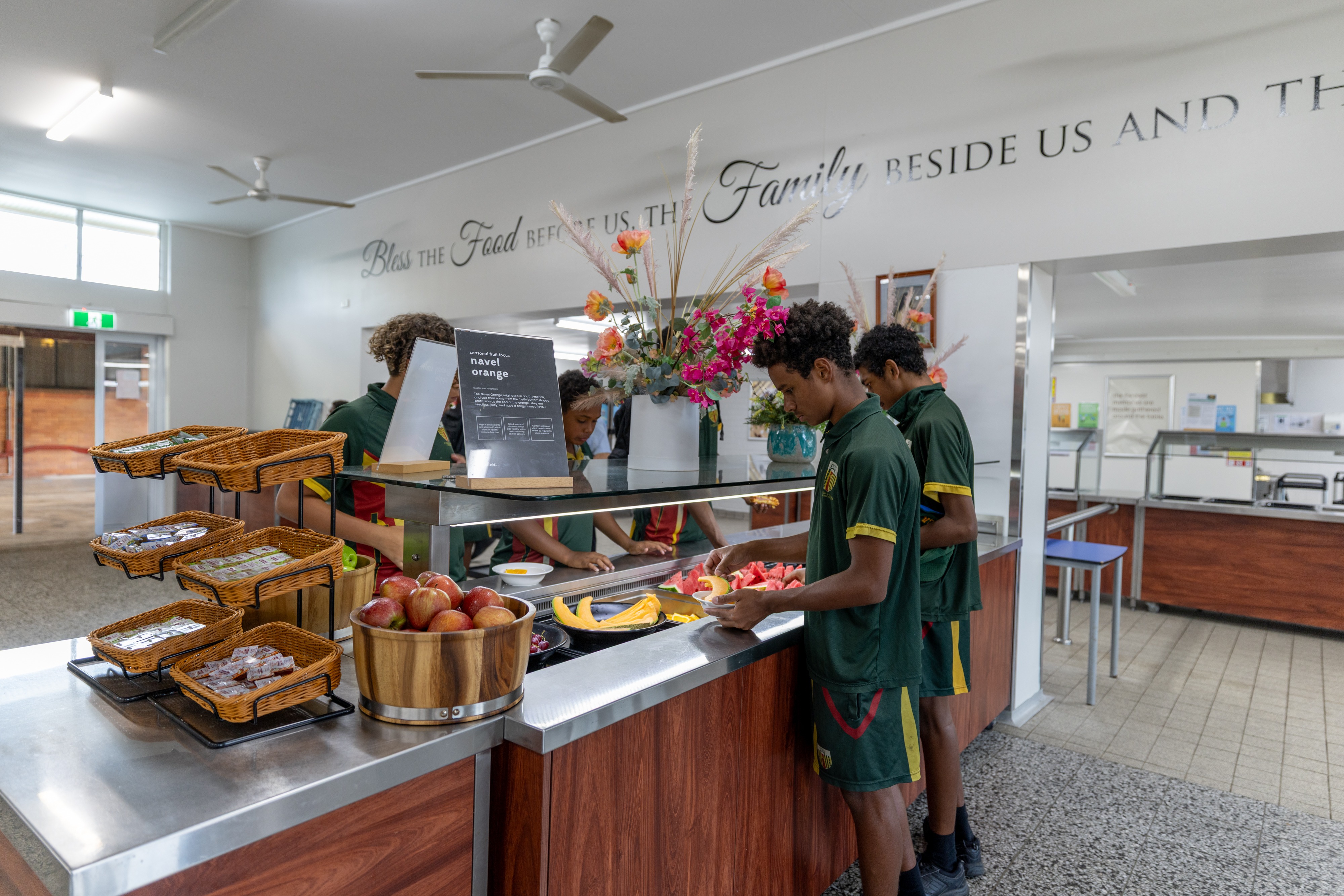 Dining at St Teresa’s College