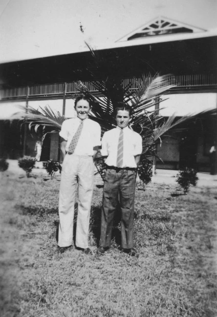 Abergowrie College Students Cira 1940 Image