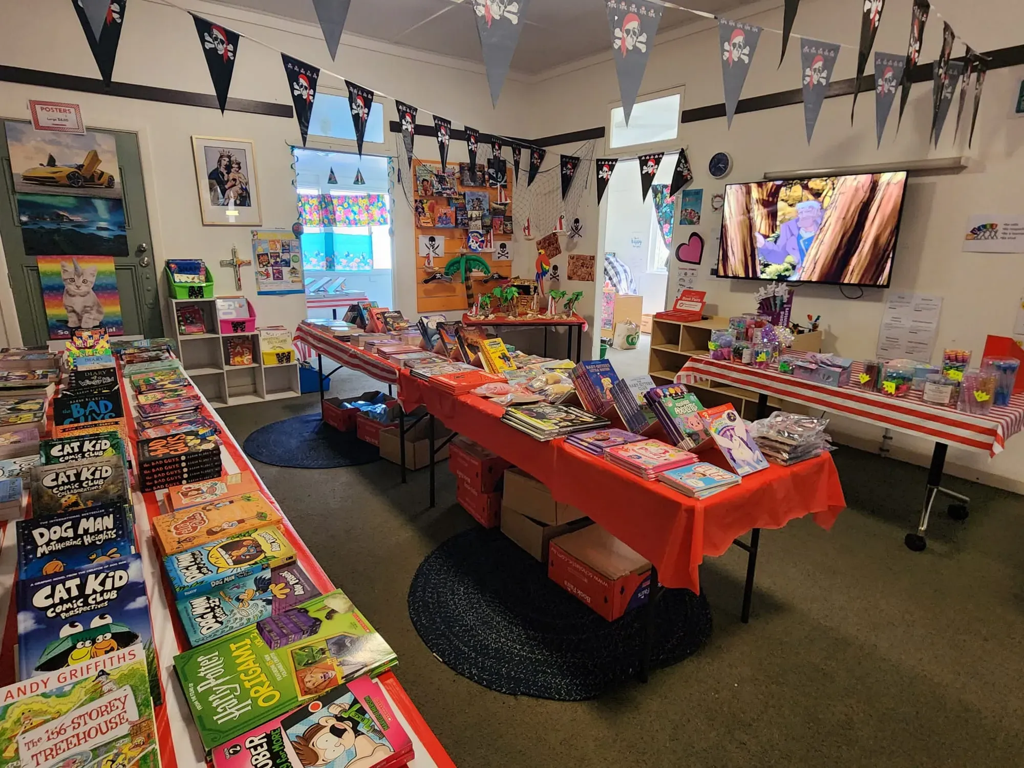 Sacred Heart Sets Sail into the World of Pirates: A Book Fair Adventure!