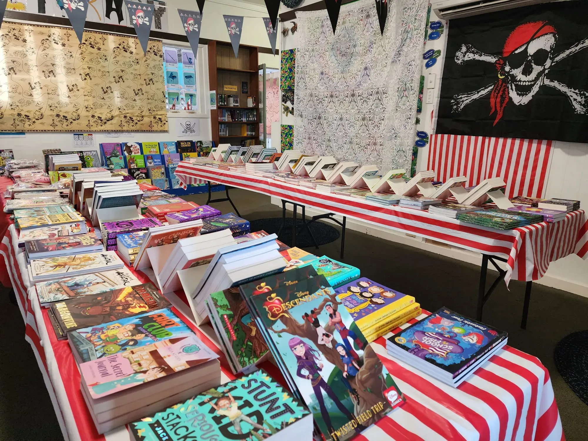 Sacred Heart Sets Sail into the World of Pirates: A Book Fair Adventure!