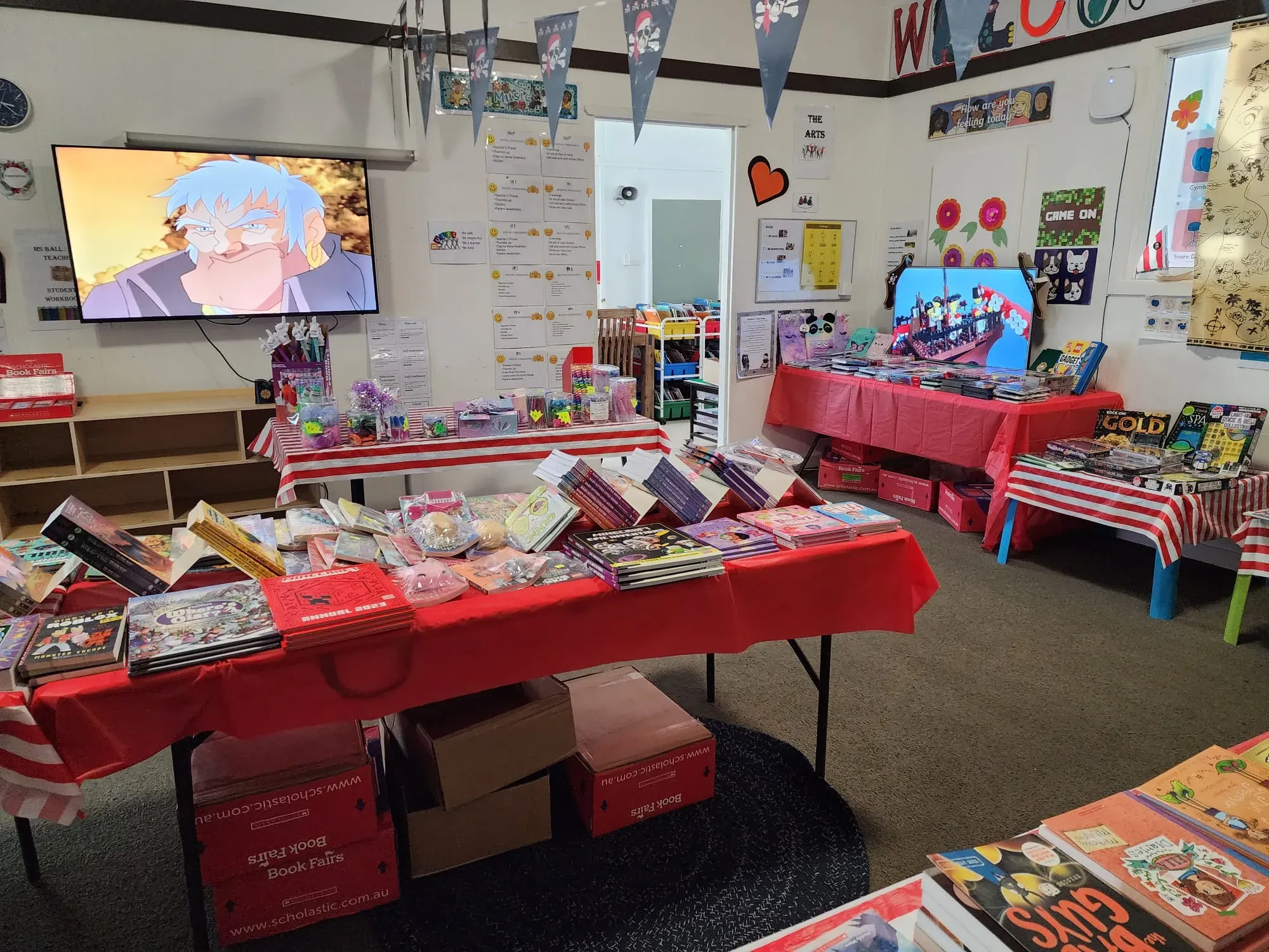 Sacred Heart Sets Sail into the World of Pirates: A Book Fair Adventure!
