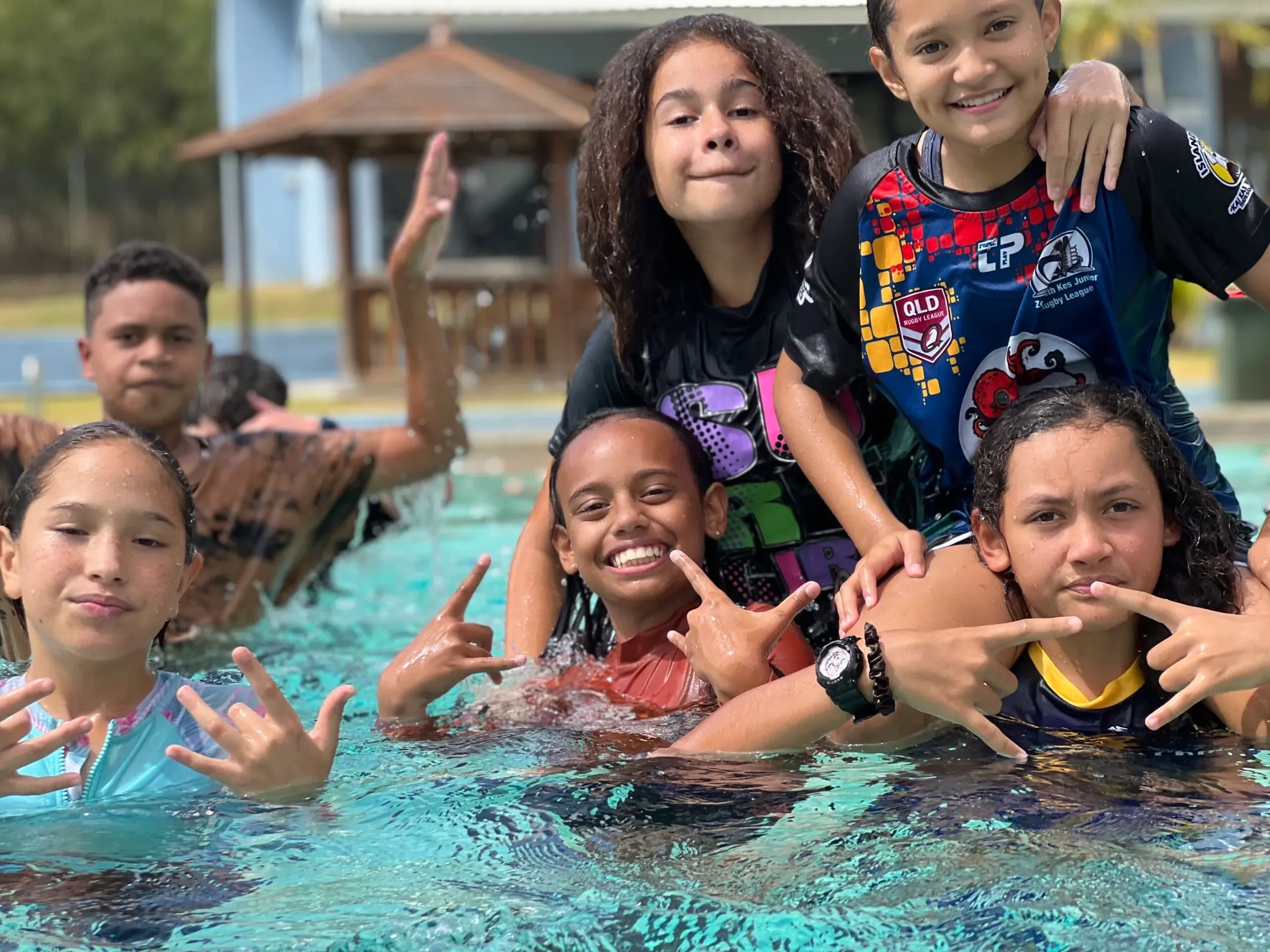 Sacred Heart Introduces Whole School Rewards Program with Splashy Pool Party