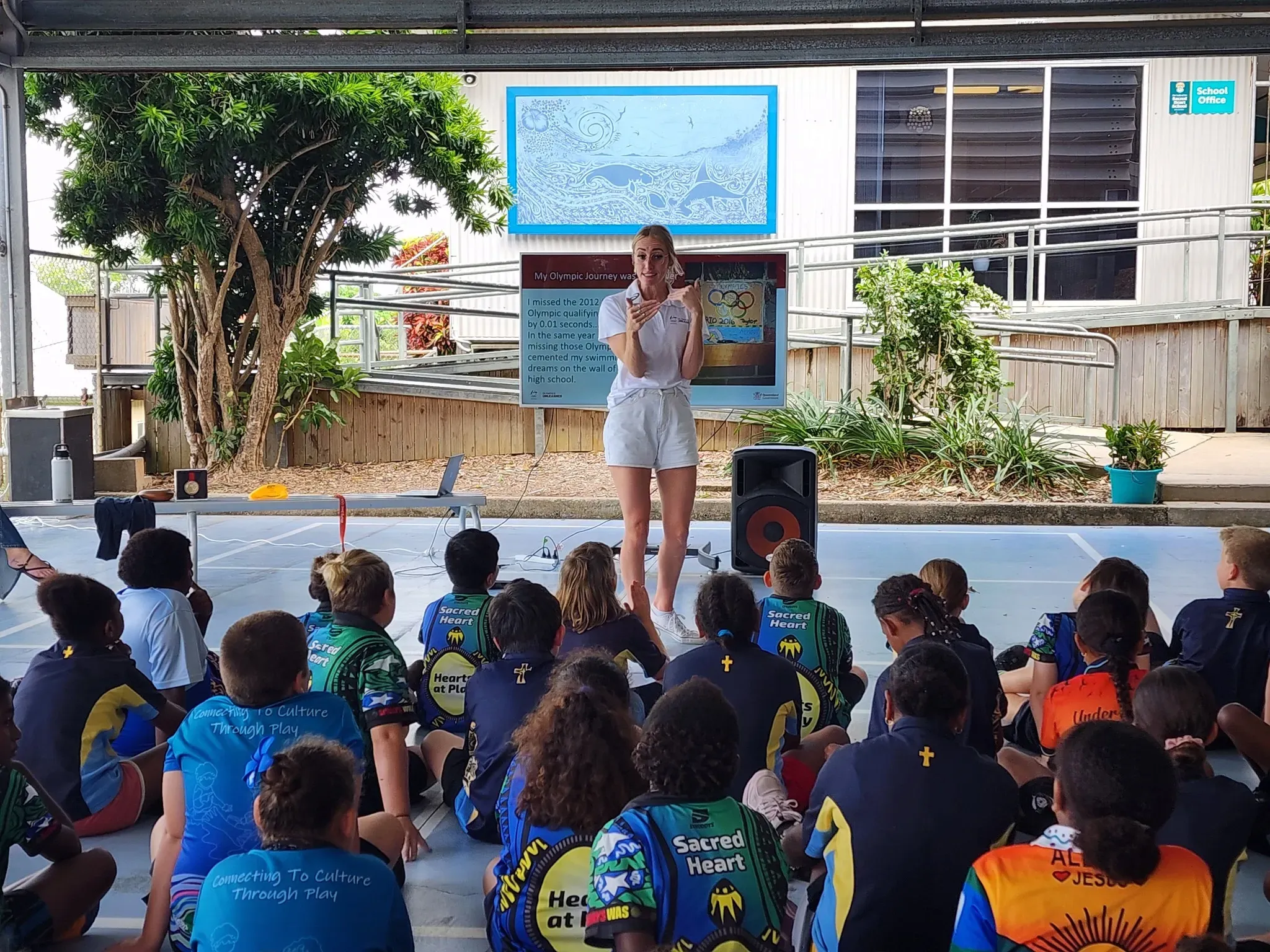 Olympic Inspiration at Sacred Heart!