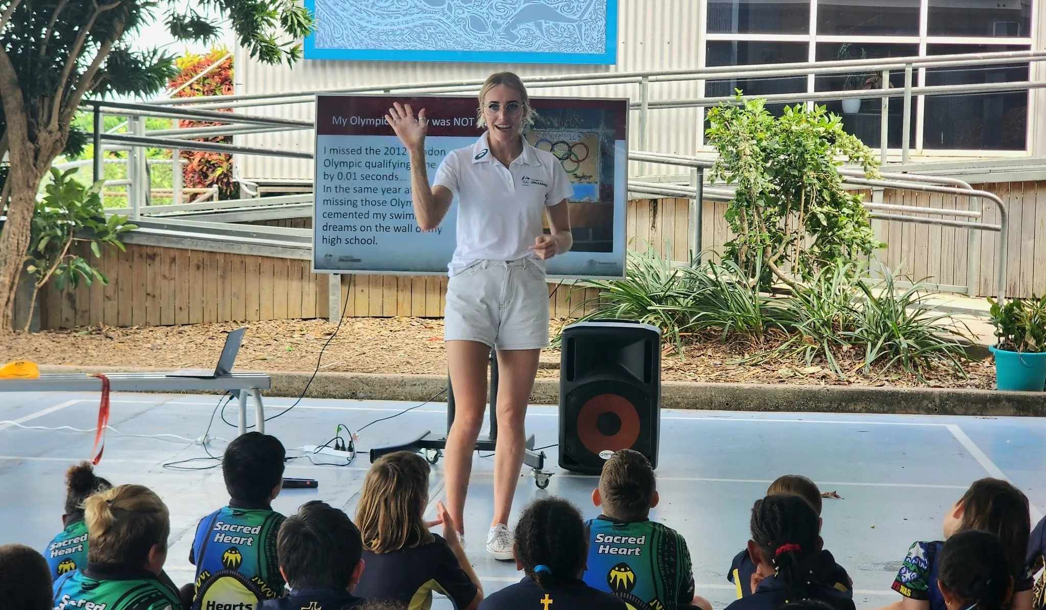 Olympic Inspiration at Sacred Heart!