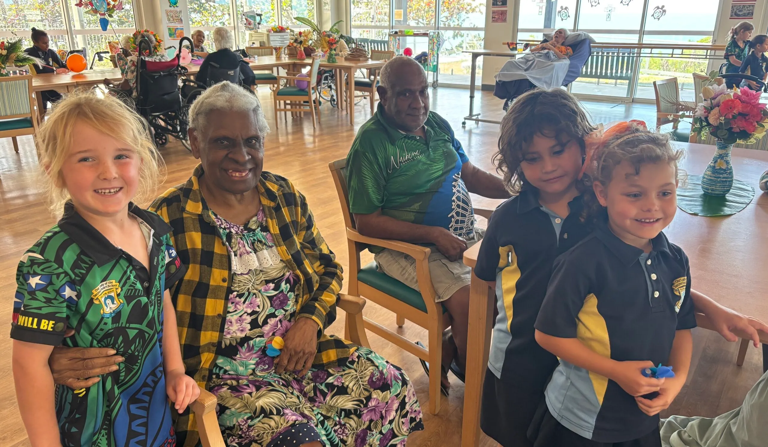 Preps visit Star of the Sea