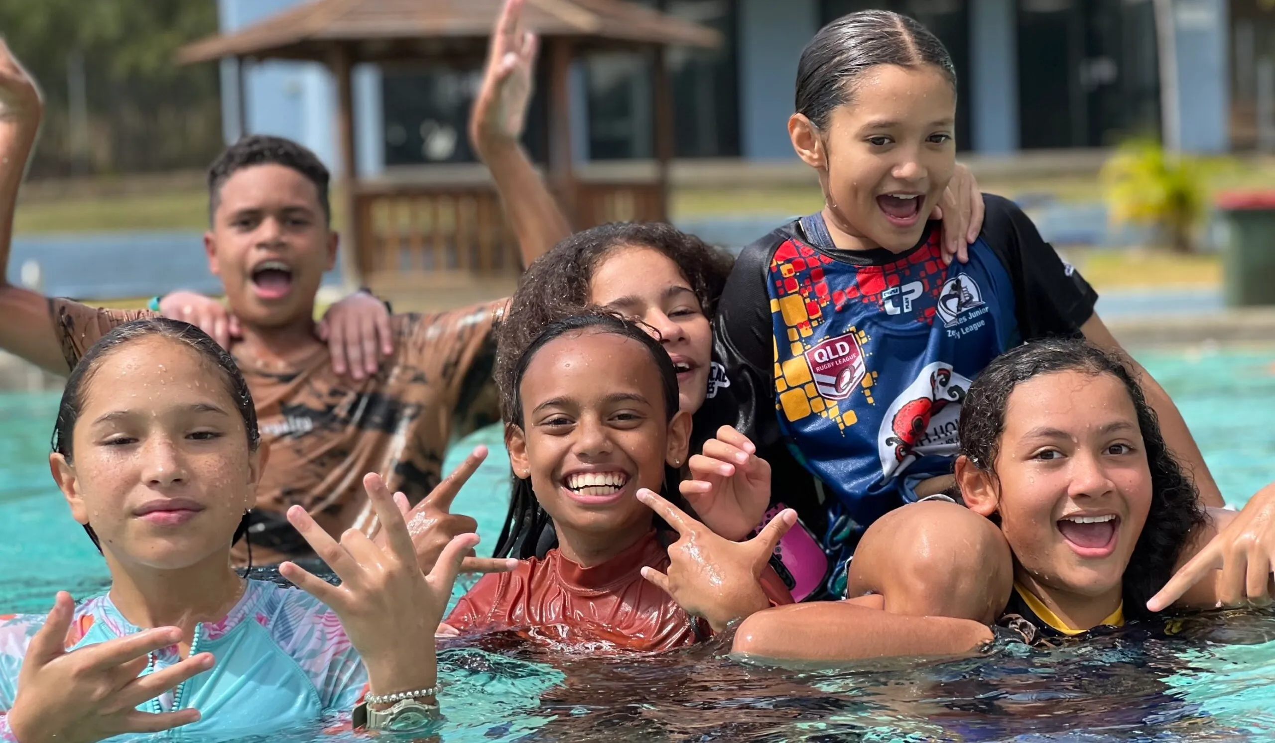 Sacred Heart Introduces Whole School Rewards Program with Splashy Pool Party